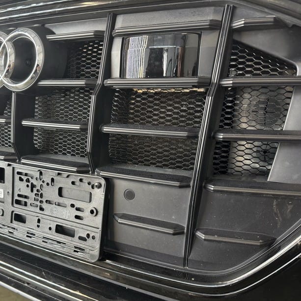 установка защиты радиатора