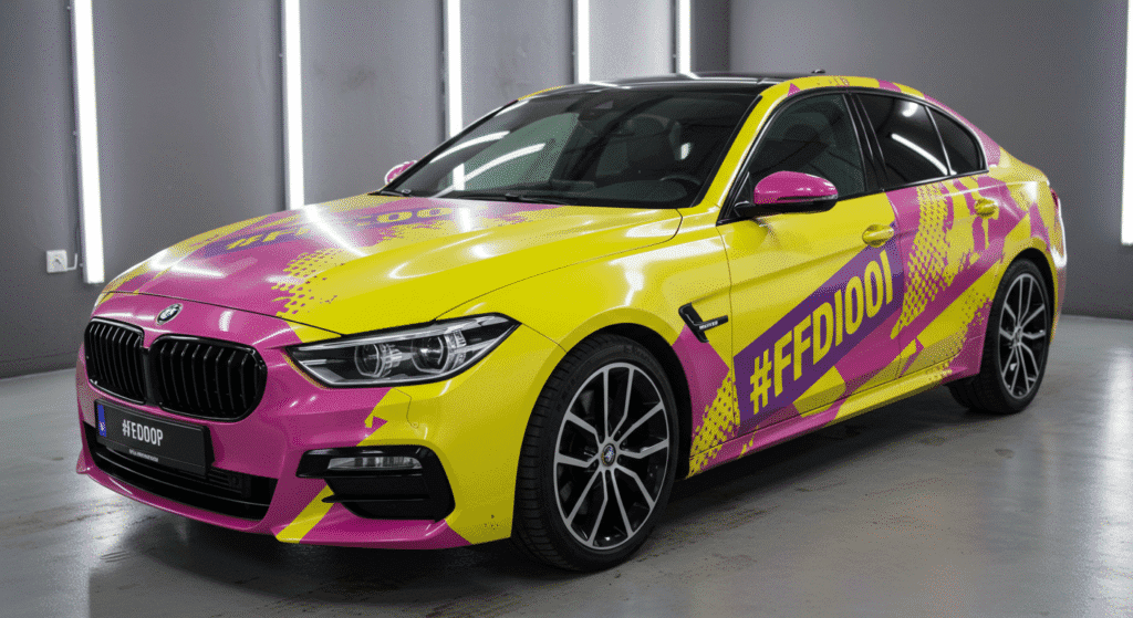 Оклейка автомобиля антигравийной пленкой