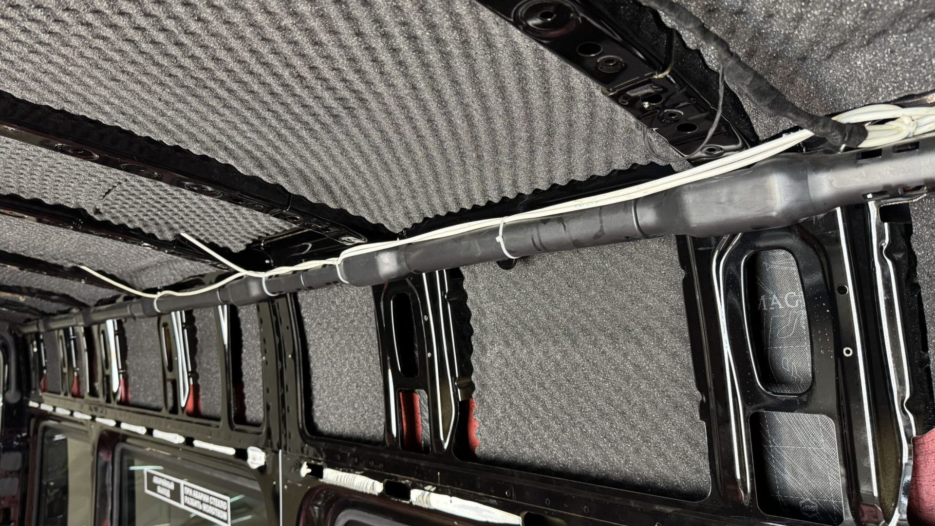 Шумоизоляция кузова Mercedes Sprinter снижение уровня шума в салоне