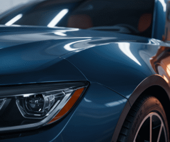 Нанесение керамического покрытия после оклейки пленкой — часть комплексного детейлинга в Минске